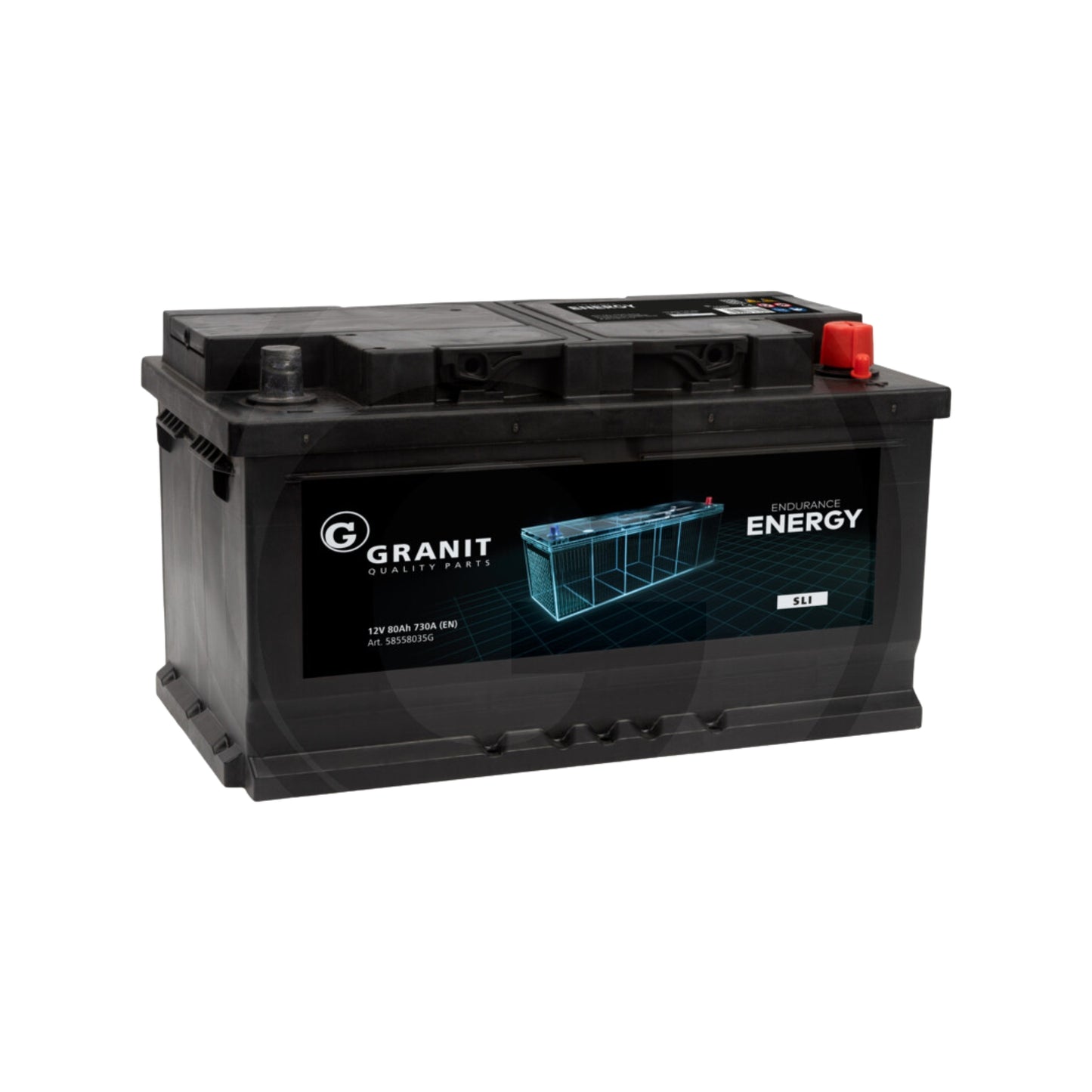 ENDURANCE ENERGY Batteria 12V 80Ah 730A (EN)