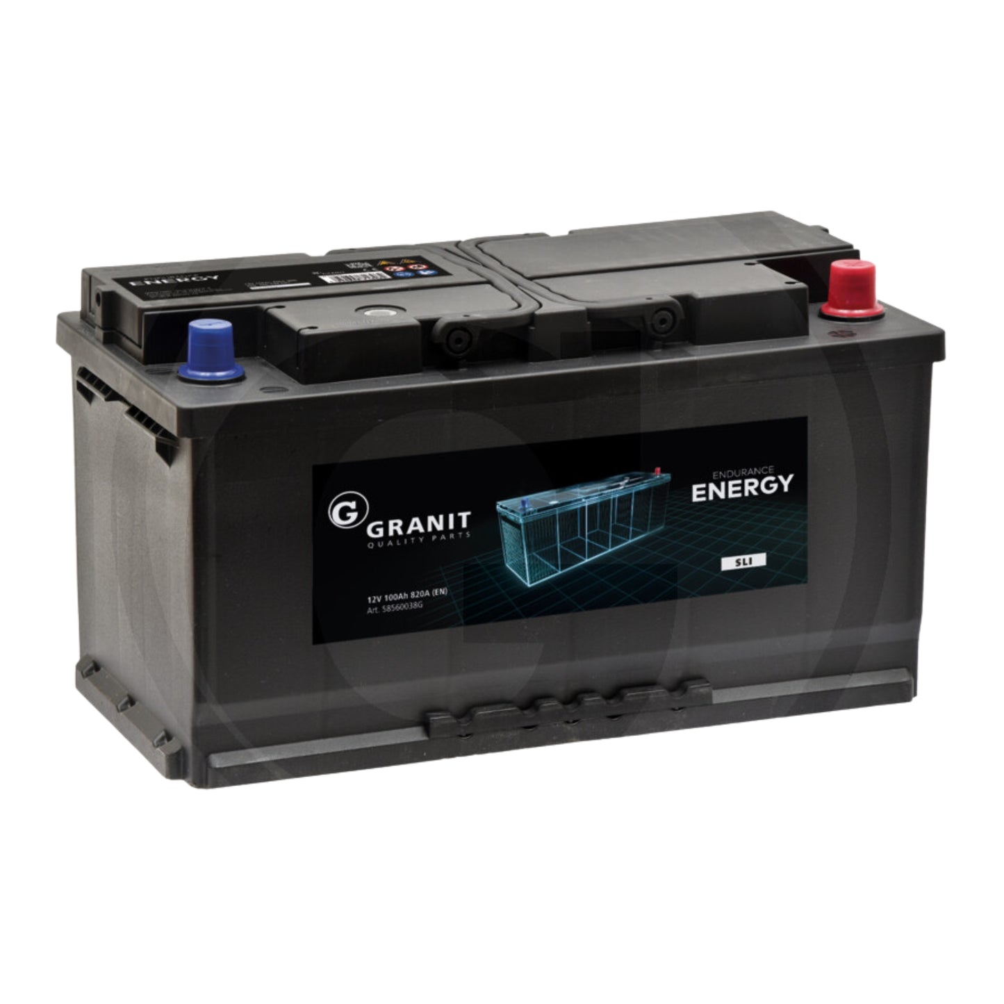 ENDURANCE ENERGY Batteria 12V 100Ah 820A (EN)