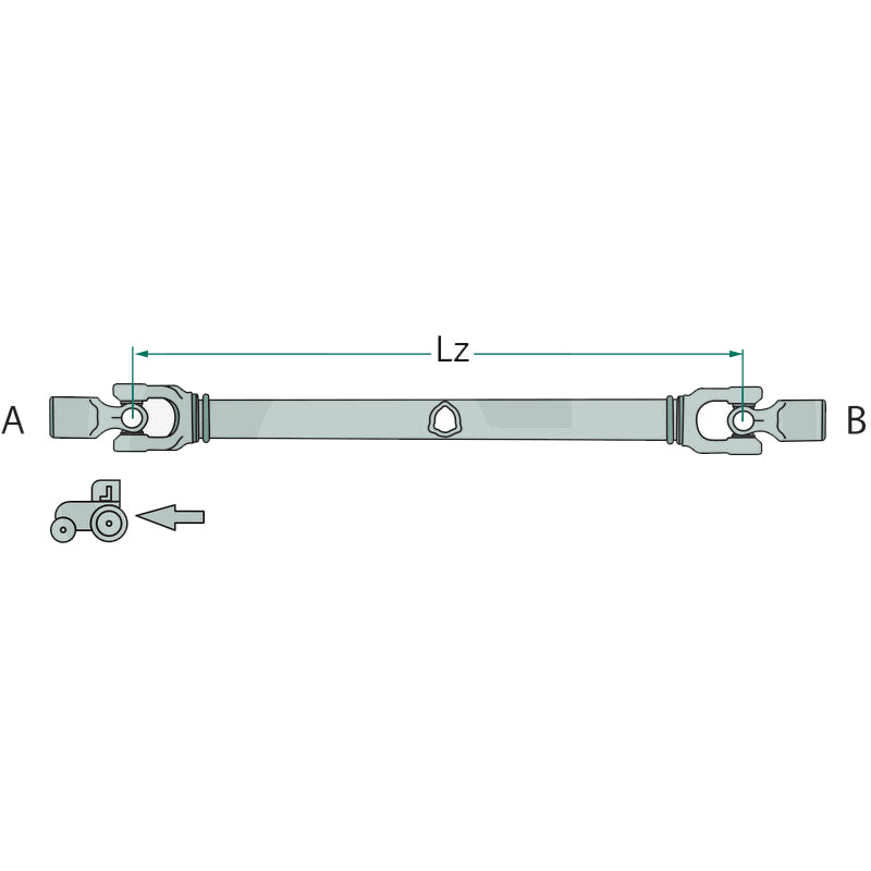 BLUELINE Albero cardanico B1