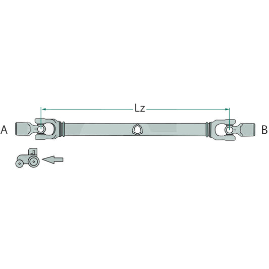 BLUELINE Albero cardanico B2