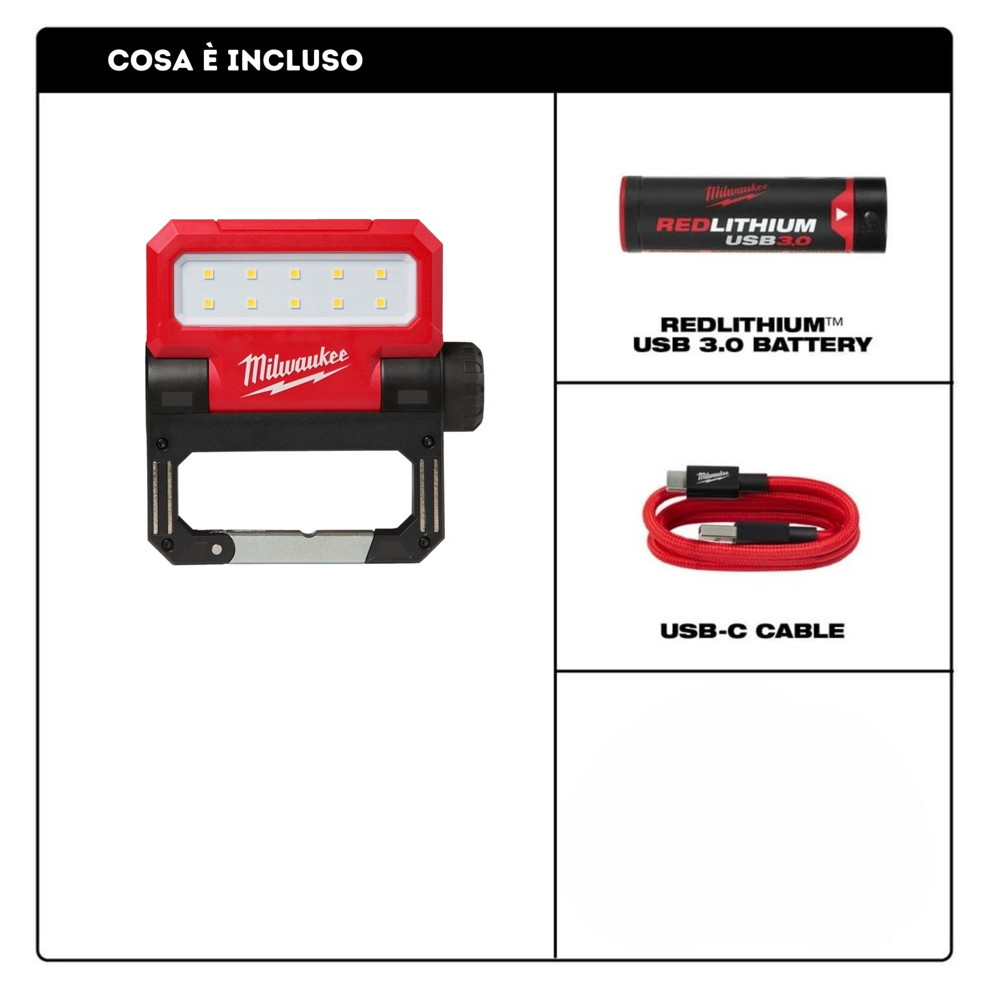 Torcia tascabile a faro 550 Lumen