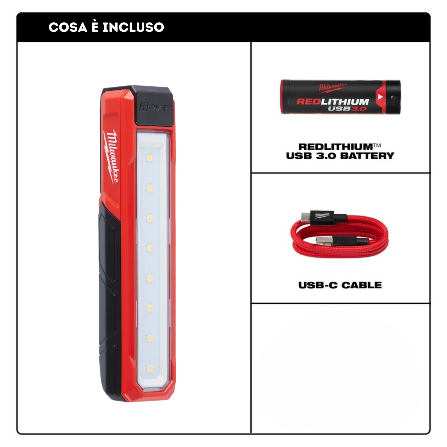 Torcia tascabile 445 Lumen