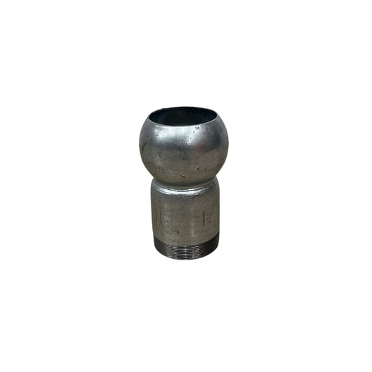 S/GIUNTO SFERICO ZINC. D.80 MX3" M