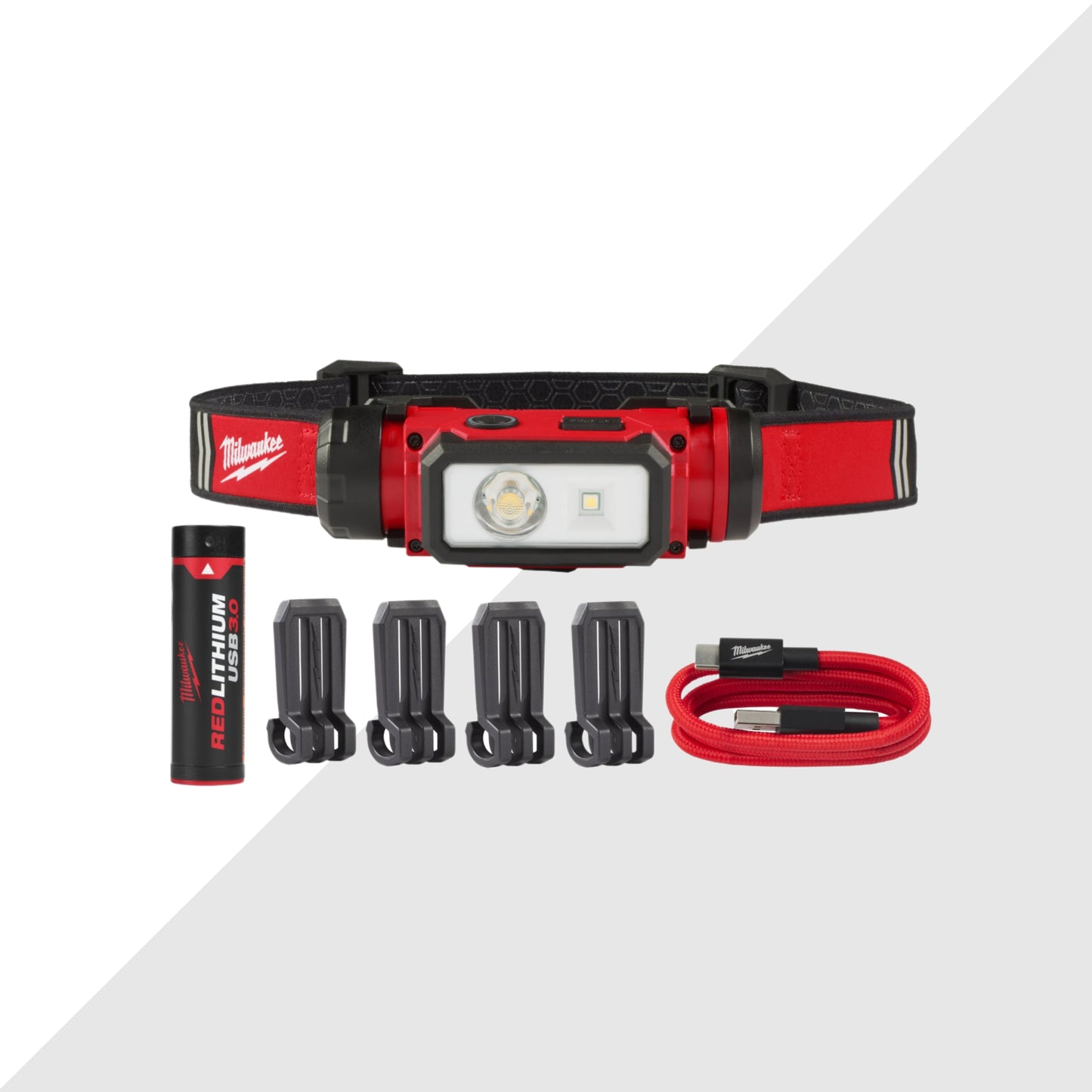Torcia frontale ricaricabile Milwaukee