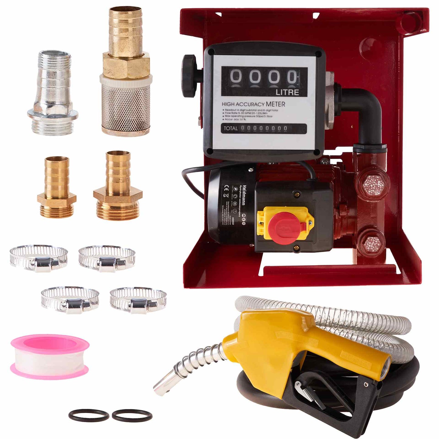KIT POMPA TRAVASO GASOLIO 1850W GEKO