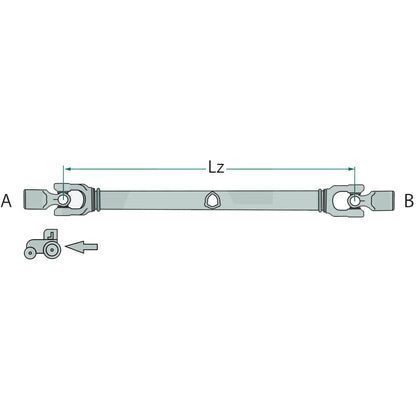 BLUELINE Albero cardanico B5